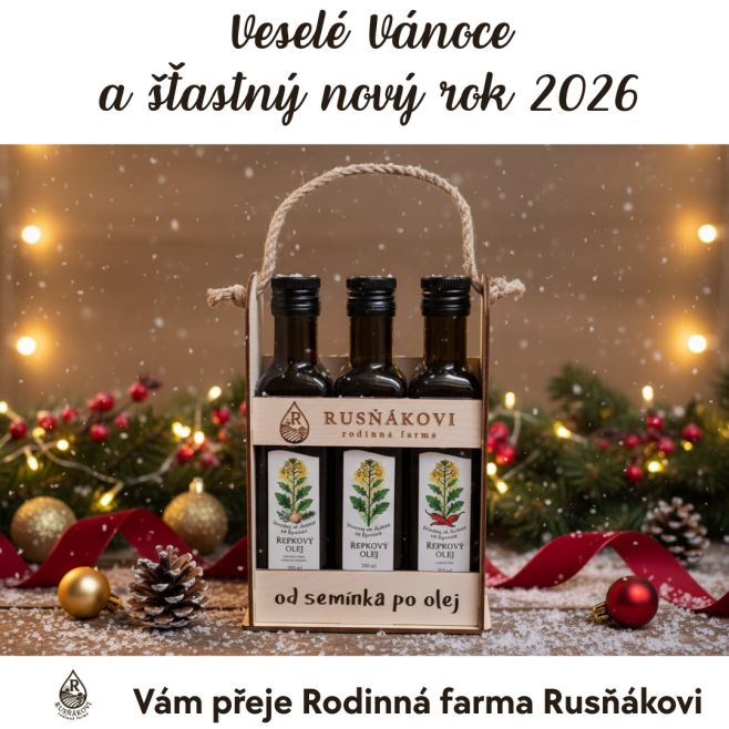 🎄✨ DĚKUJEME ✨🎄 Všem, kdo u nás letos nakupovali oleje, podporovali nás a věřili naší farmářské práci 🌱 Díky organizátorům...